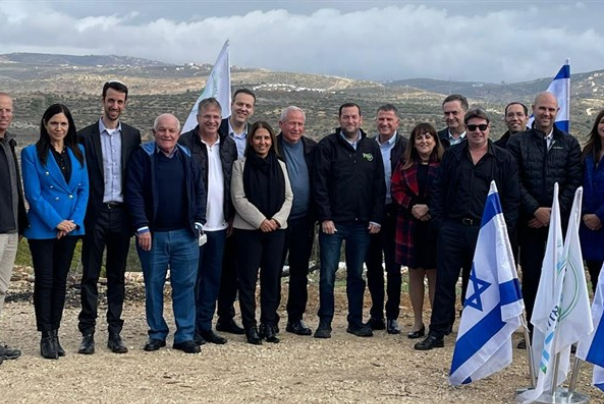 מפגן תמיכה של הליכוד בשומרון: "נאבקים על הבנייה"