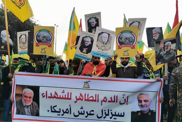 إقامة أكثر من 400 فعالية بالعراق في ذكرى اغتيال الشهيدين سليماني والمهندس