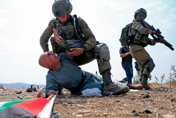 תפקידה של הישות הציונית בהפצת האלימות באזור