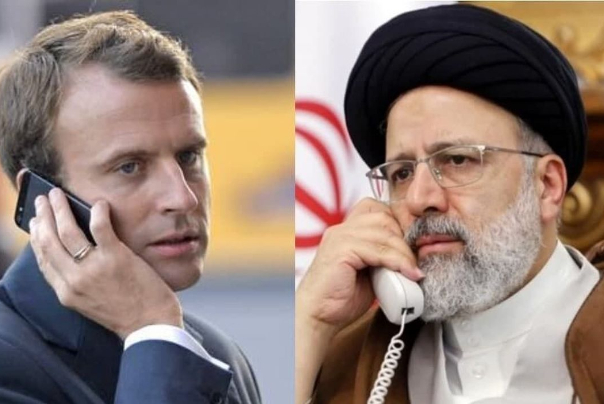 رئيسي لماكرون: رفع الحظر والتحقق منه والضمانات مبادئ اساسية للاتفاق