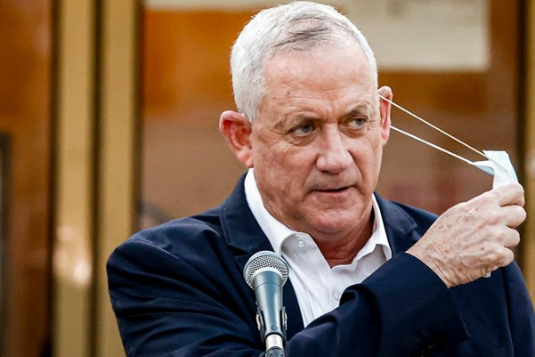 גנץ: לא נקדם הסכמים דיפלומטיים עם פלסטינים
