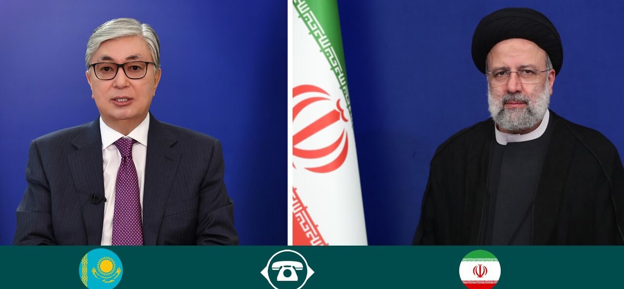 السيد رئيسي يدعو لتعزيز التعاون الاقتصادي بين ايران وكازاخستان