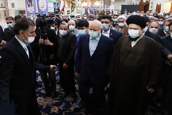 رئيس ونواب مجلس الشورى يجددون العهد مع مبادئ مؤسس الثورة