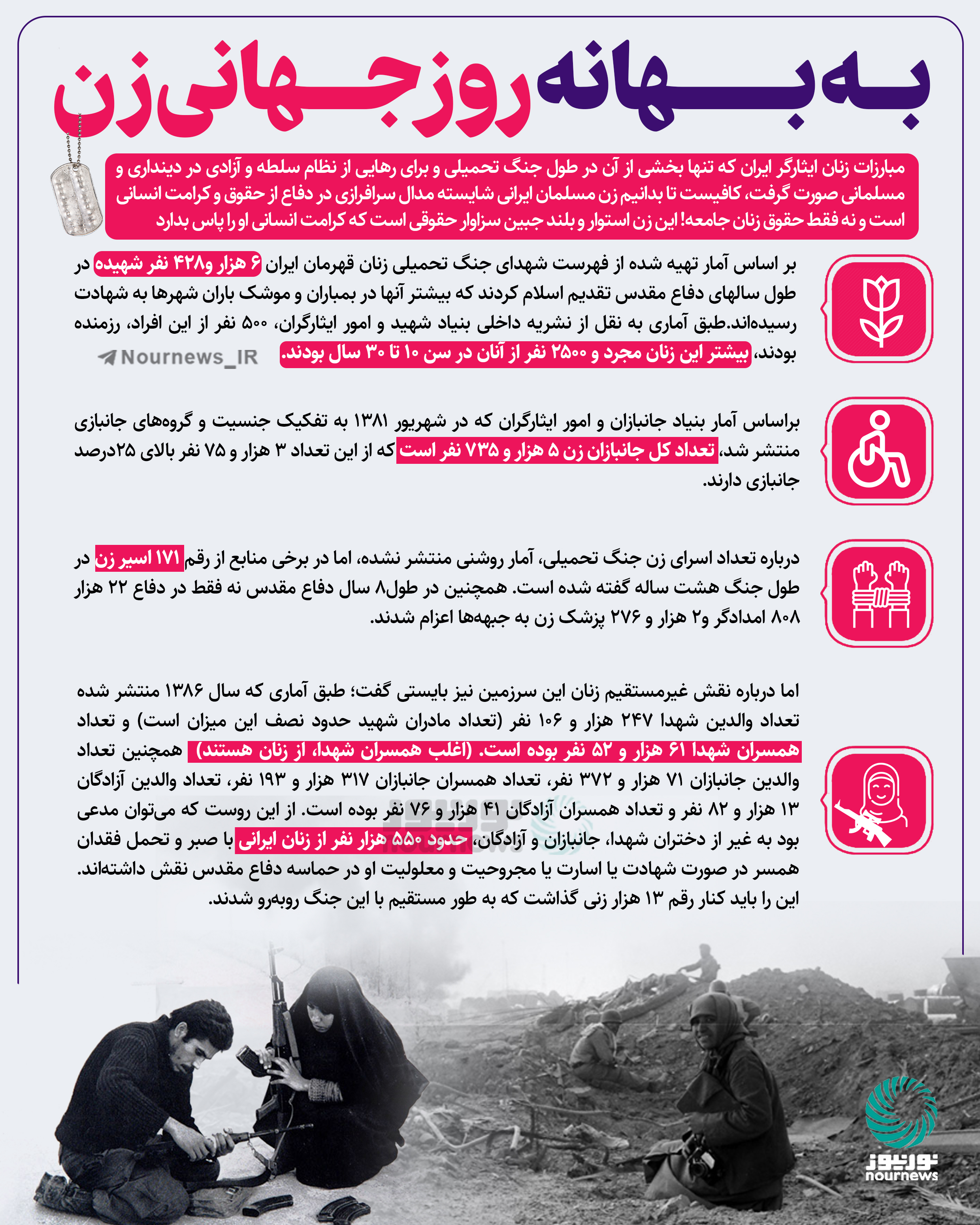 به بهانه روز جهانی زن