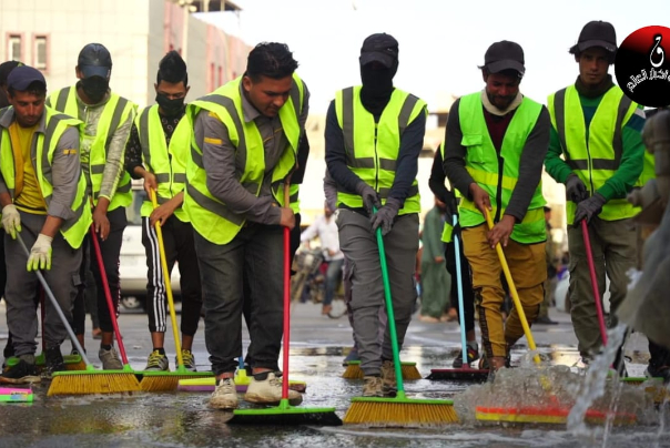 كربلاء تعلن عن رفع أكثر من ٧٠٠٠ طن من النفايات