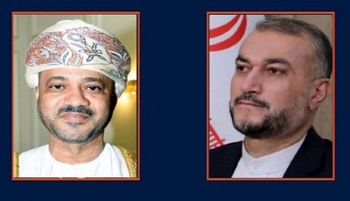 عبداللهيان لنظيره العماني: أمريكا هي المسؤول عن اطالة المفاوضات