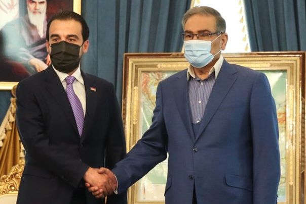 شمخاني لـ الحلبوسي: الأمن المستديم في العراق يصب في مصلحة المنطقة