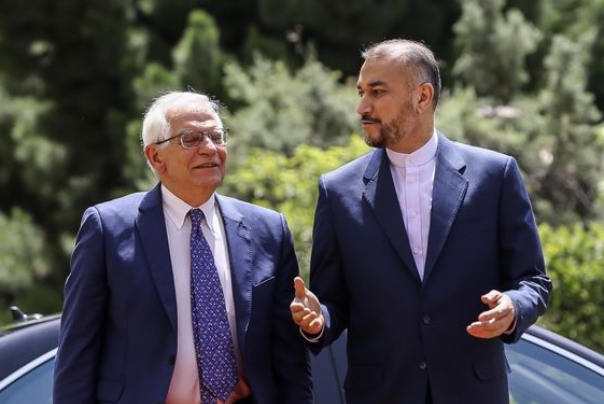 عبداللهيان يلتقي بوريل في طهران