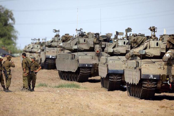 הצבא הישראלי מקיים תרגיל פתע המדמה תקיפה בעזה