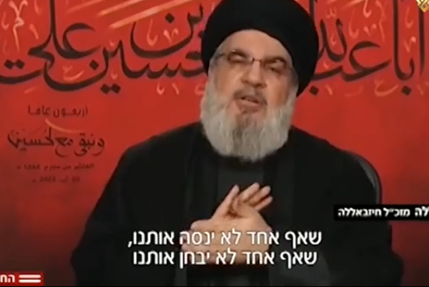 חוגים ישראליים קוראים לממשלה לקחת ברצינות רבה את איומיו של סייד נסראללה