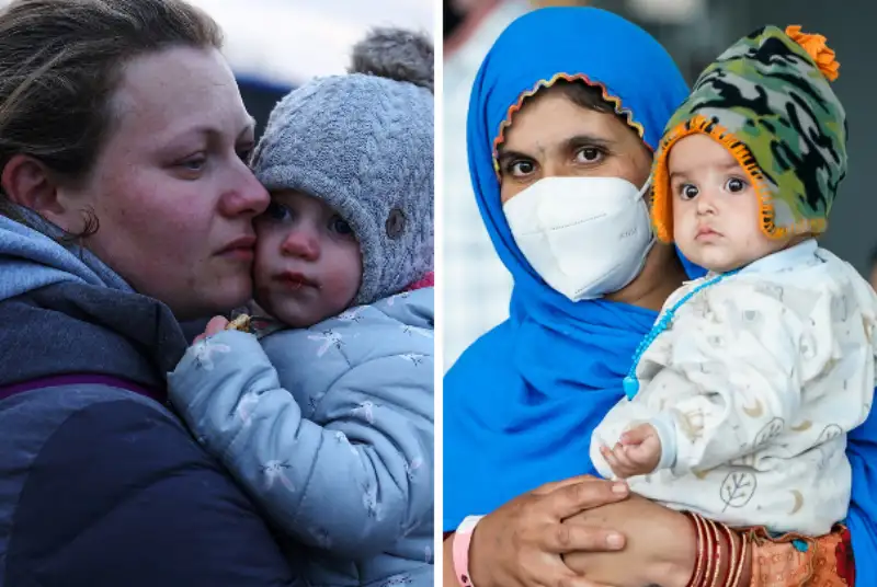 استاندارد‌های دوگانه غرب؛ این بار زنان اوکراین!