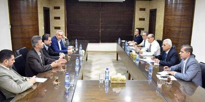 مباحثات ايرانية سورية في مجال النفط والغاز