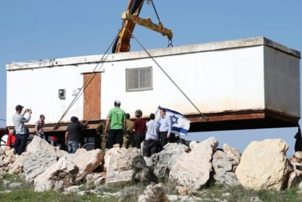 קמת מאחז חדש על אדמות העיירה קוסרא מדרום לשכם