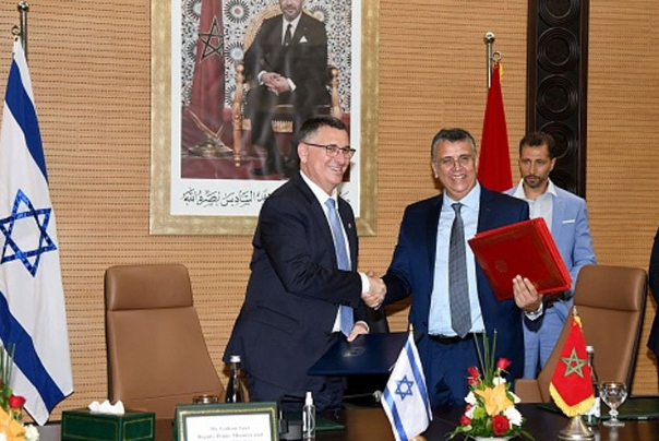 פקיד צבא מרוקאי בכיר ביקר את פלסטין