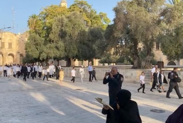 المستوطنون يقتحمون المسجد الأقصى لليوم الثاني على التوالي
