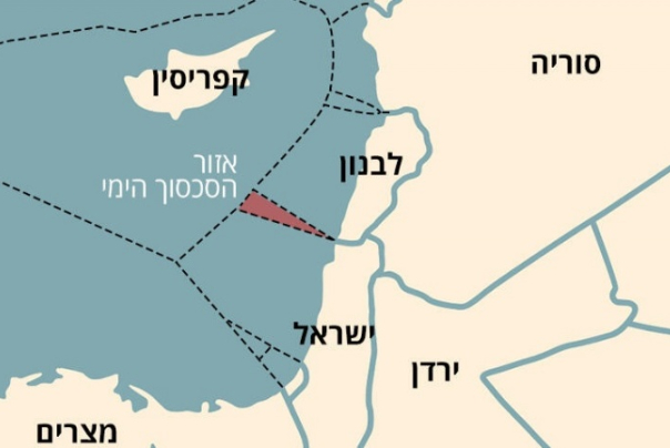 הצוות הישראלי נפגש עם המתווך האמריקני לשיחות על הגבול הימי עם לבנון