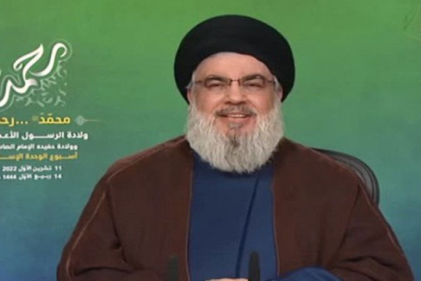 السيد نصرالله: نحن أمام ساعات حاسمة.. وحدودنا البحرية تمتد إلى غزّة