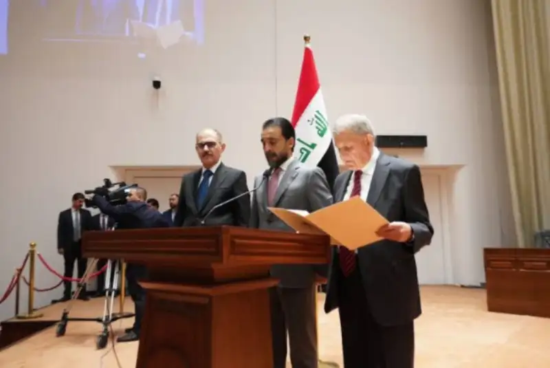 «عبداللطیف رشید» به عنوان رئیس جمهور عراق سوگند یاد کرد