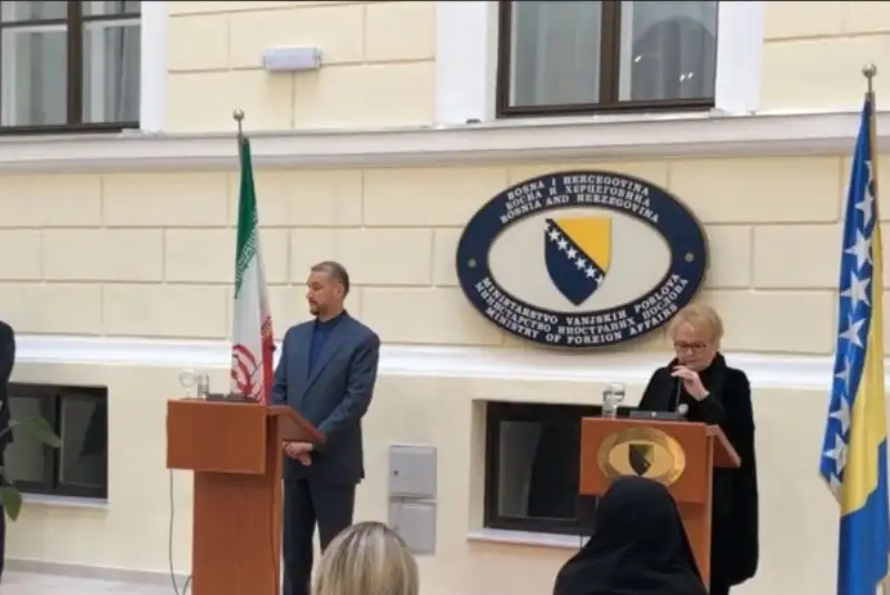 امیرعبداللهیان: هیچ‌کس در ایران بر اثر شلیک پلیس و یا نیروهای امنیتی کشته نشد/ وزیر خارجه بوسنی: ایران همیشه و در شرایط سخت کنار ما بوده است
