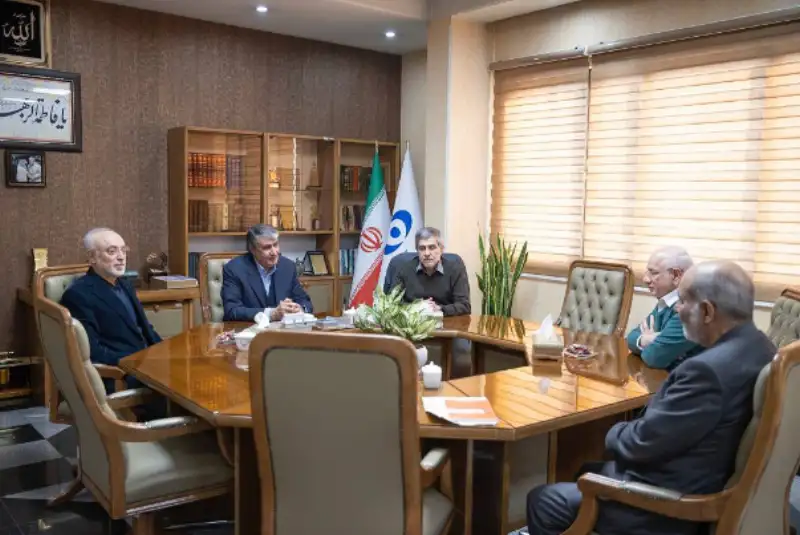 اسلامی با رؤسای پیشین سازمان انرژی اتمی دیدار و تبادل نظر کرد
