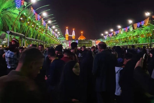 کربلا شب میلاد حضرت عباس (ع) + فیلم