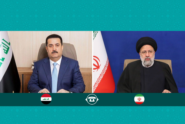 رئيسي يؤكد على تعزيز العلاقات مع العراق في كافة المجالات