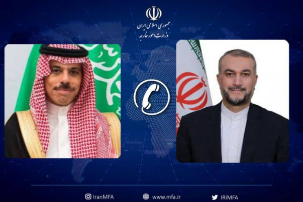 وزير الخارجية السعودية يهاتف عبداللهيان ويبحث معه عقد لقاء ثنائي