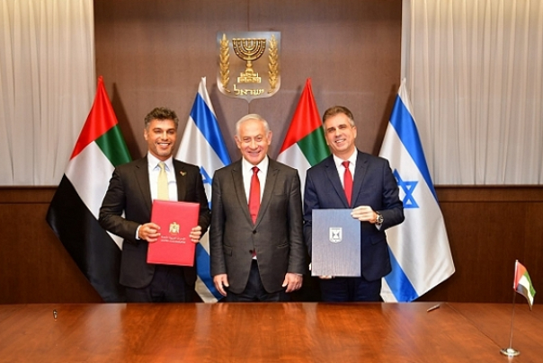 ישראל ואיחוד האמירויות חותמות על כניסתו לתוקף של הסכם סחר חופשי