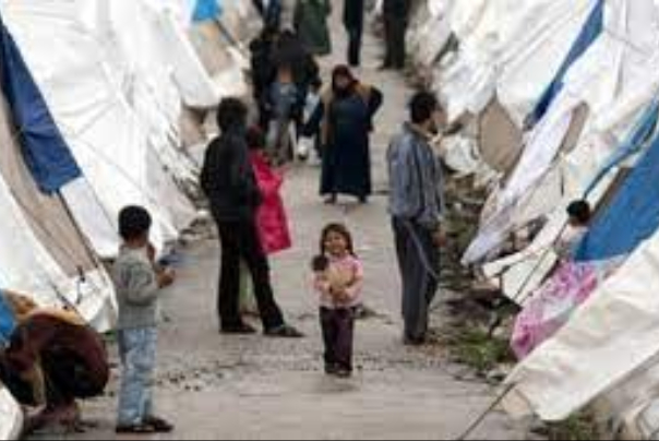 مراسم افطاری آوارگان فلسطینی مقیم سوریه با زلزله‌زدگان حلب به یاد فلسطین + فیلم