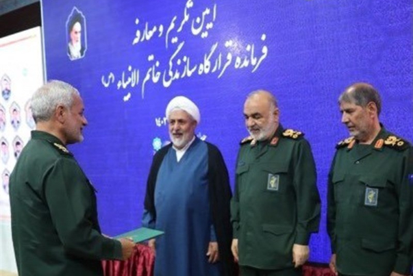 سردار عبدالرضا عابد فرمانده قرارگاه سازندگی خاتم الانبیاء(ص) شد