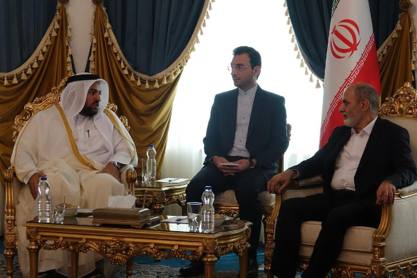 ايران وقطر تؤكدان على تطوير التعاون الثنائي
