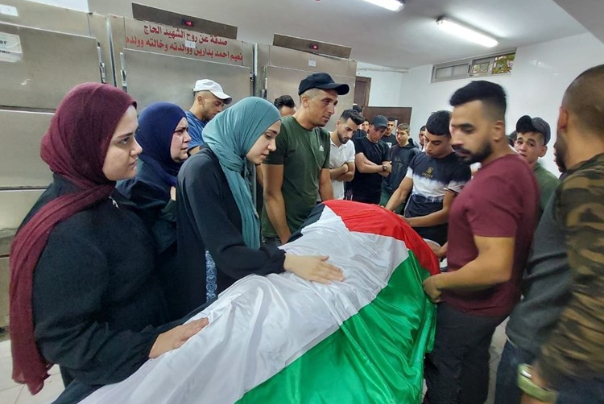 מותו של רמזי חאמד, שנפטר מפציעתו מכדורי הכיבוש, לפני מספר ימים, בסילוואד.