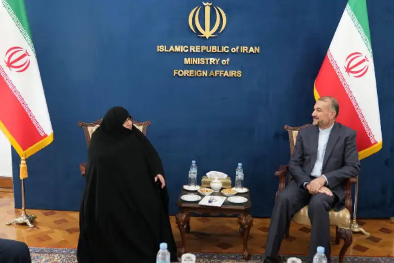 وزیر امور خارجه با خانواده دیپلمات ربوده شده در لبنان دیدار کرد