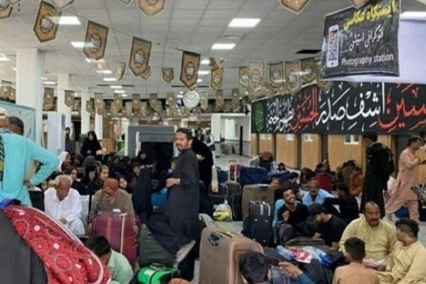 معبر جذابة جاهز لاستقبال زوار الاربعين/بدء دخول الزوار الباكستانيين الى ايران