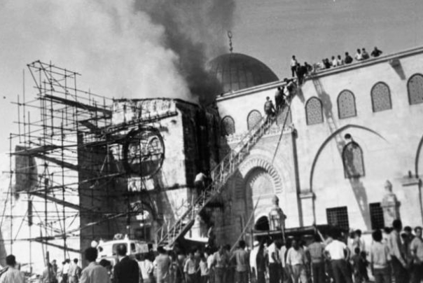 54 שנים לשריפת מסגד אל-אקצא וסכנת שריפה נוספת מתקרבת!
