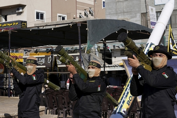 ליום השני: "כיפת ברזל" תקף מזל"ט מעל עזה