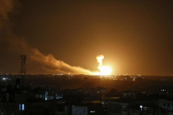 סוריה: הגנה אווירית מתעמתת עם מטרות עוינות בסביבת הבירה דמשק