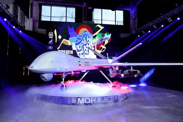 Презентация нового беспилотника Мохаджер-10
