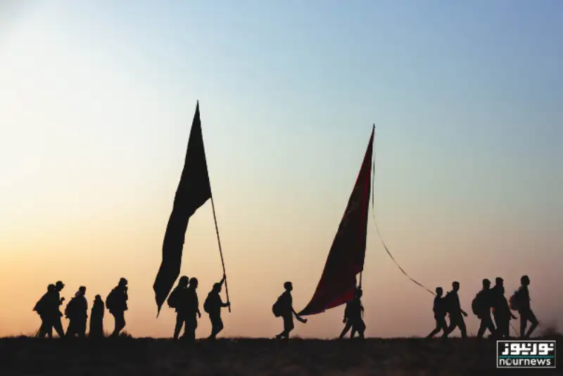 تصاویری از پیاده روی اربعین حسینی