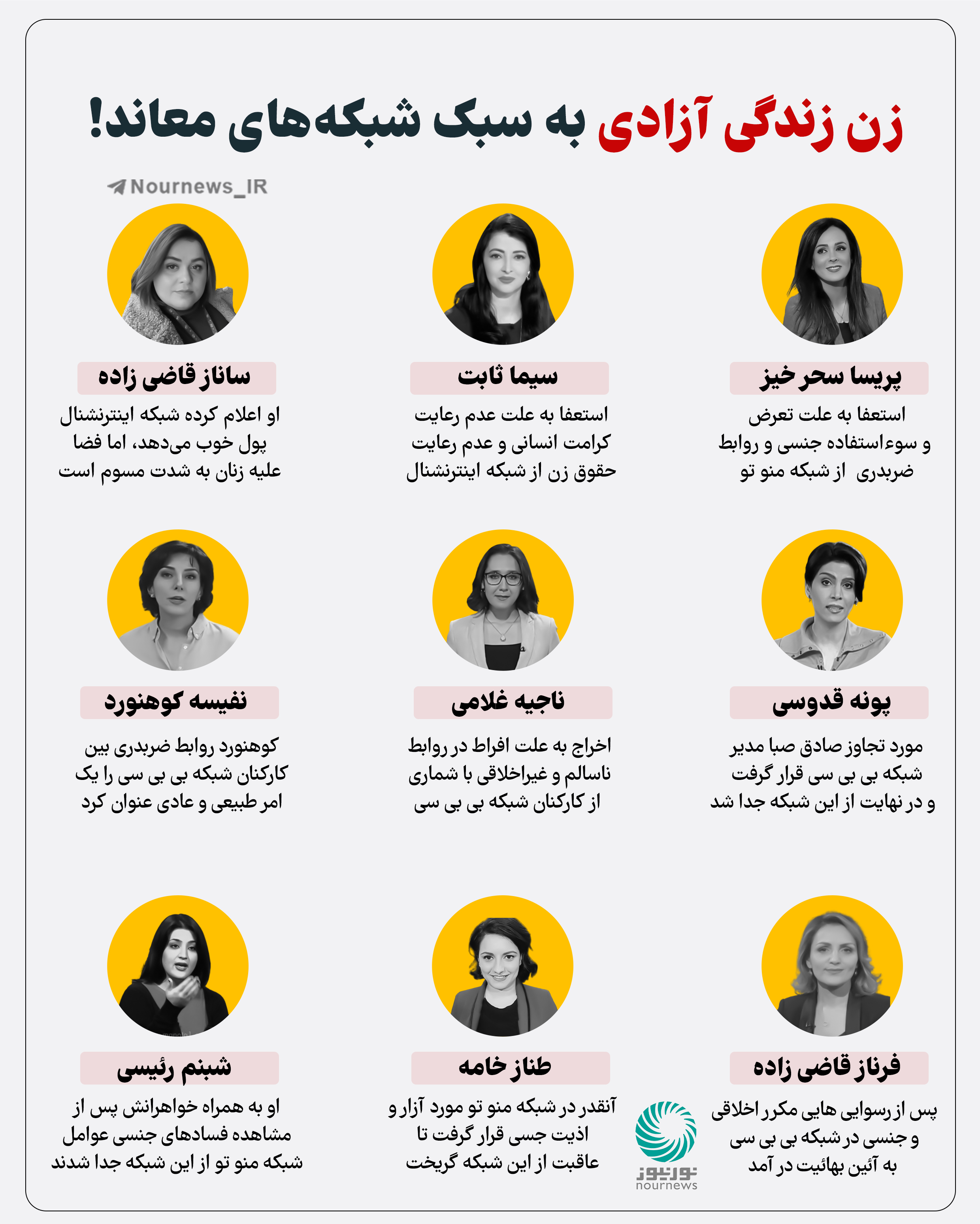 زن زندگی آزادی به سبک شبکه‌های معاند!