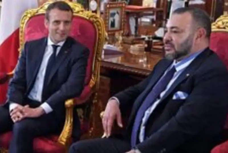 شاه مغرب تلفن مکرون را جواب نداد