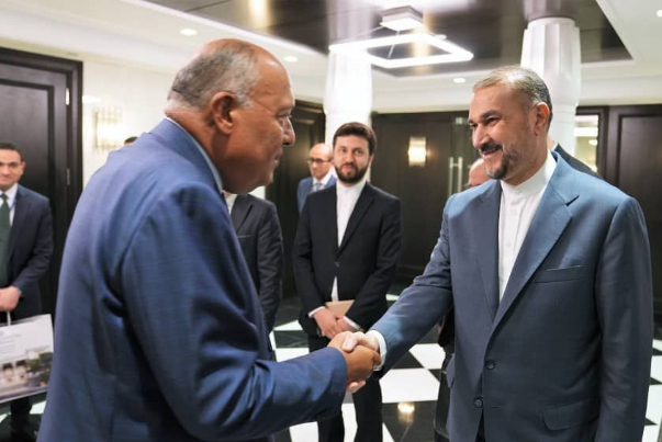 مباحثات عبداللهيان مع نظيره المصري في نيويورك