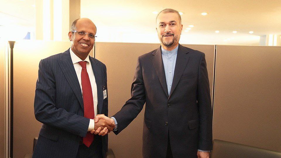 Foreign minister of Iran and Djibouti have met on sidelines of UNGA