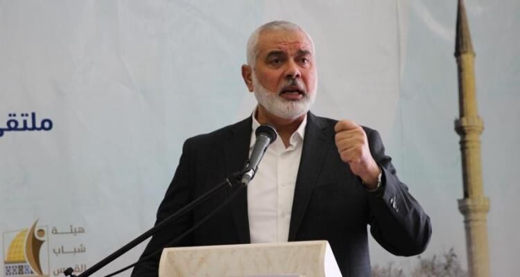 Haniyeh: Al Aqsa storm operation will reach occupied West Bank