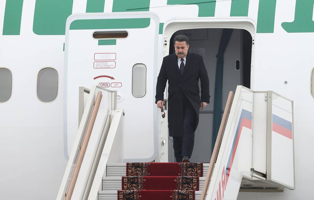 Iraq's PM arrives on visit to Russia