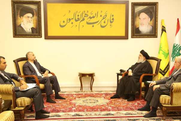Iran's FM and Hezbollah chief holds talks