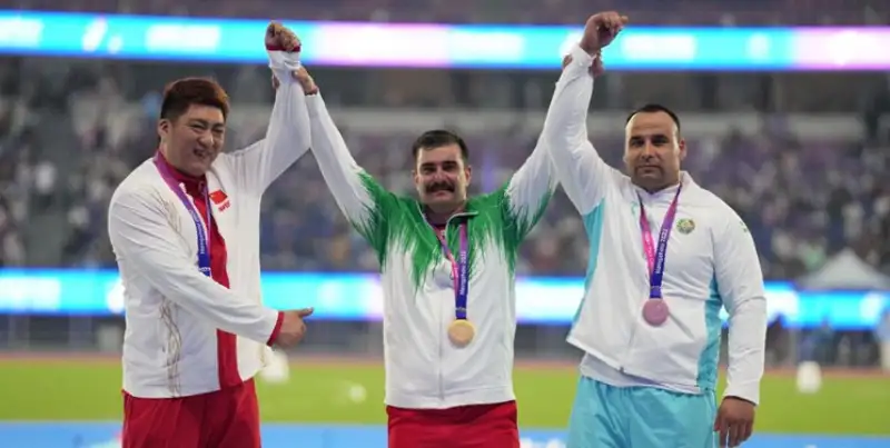 کاروان ایران با 73 مدال همچنان پس از چین در جایگاه دوم