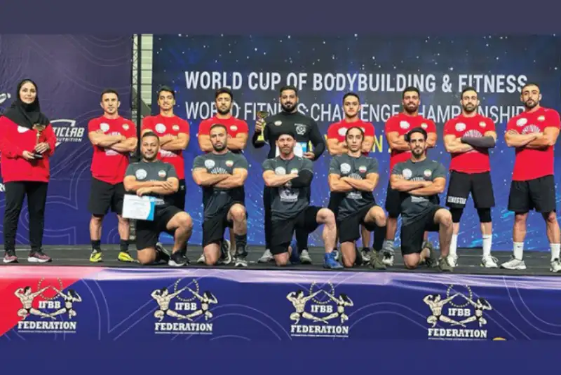 ایران قهرمان فیتنس چلنج جهان شد