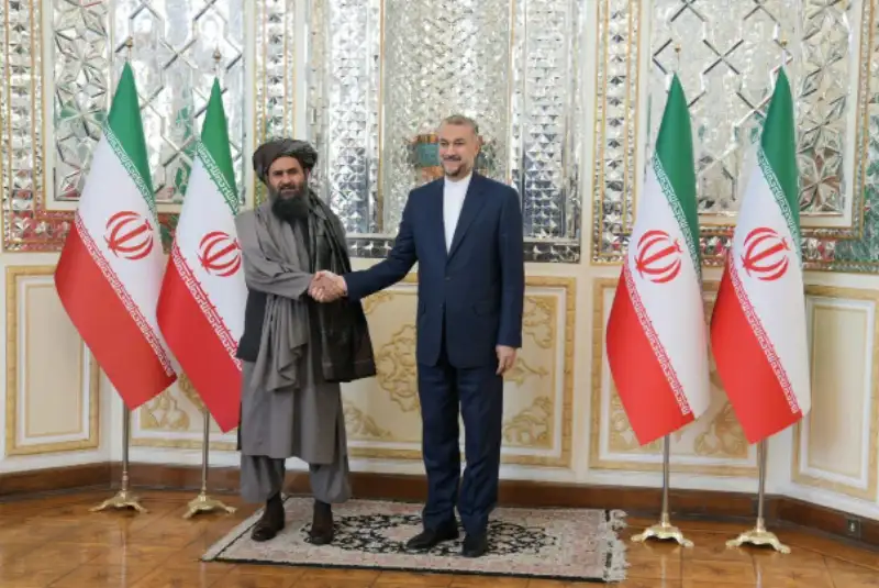 دیدار امیرعبداللهیان با معاون نخست وزیر افغانستان