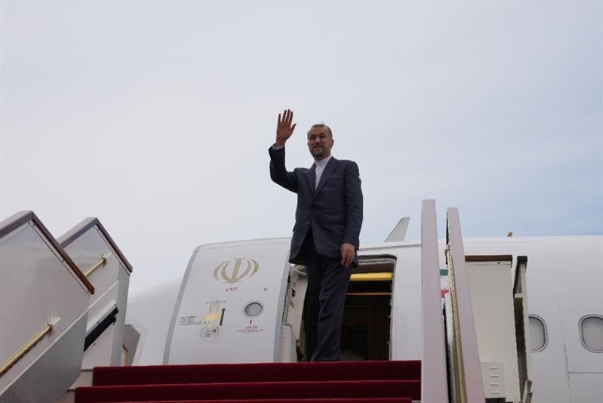 The simultaneous regional trip of Iran's FM with the announcement of a ceasefire in Gaza